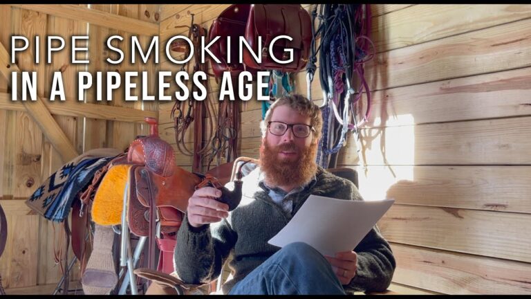 Pipe Smoking In A Pipeless Age